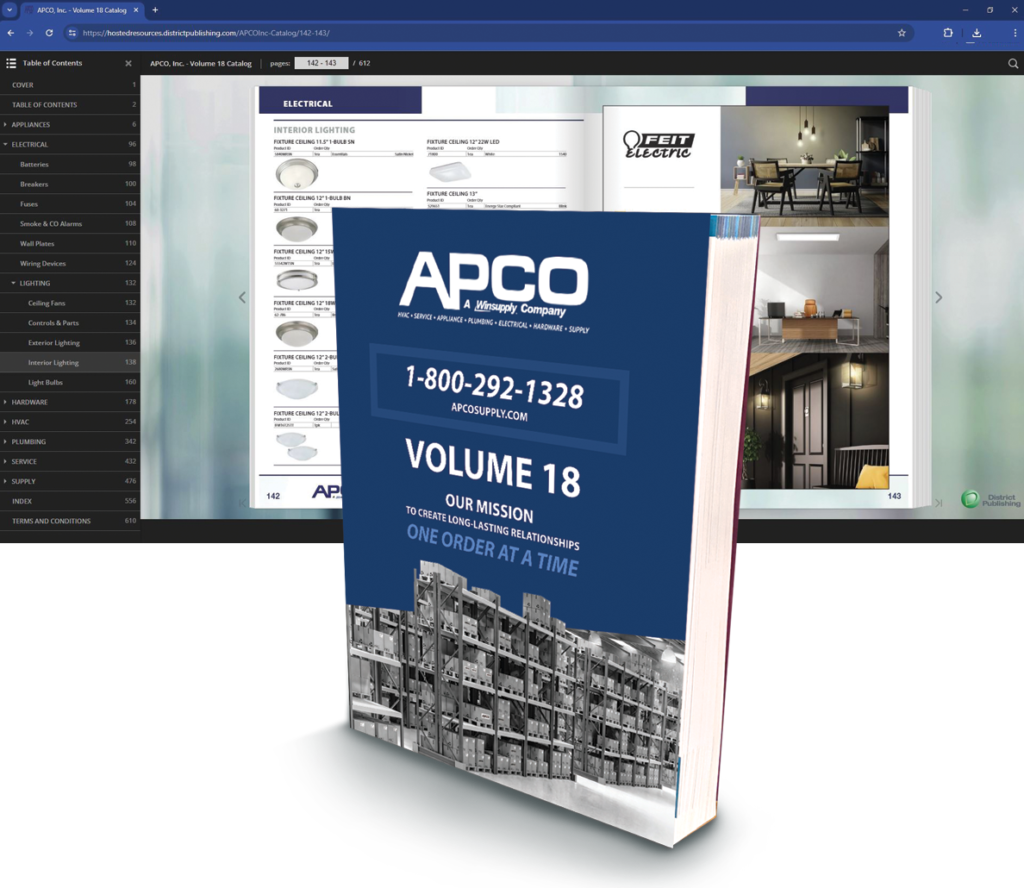 Printed Catalog with Digital Flipbook